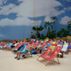 While the cold wind is blowing throughout the Brandenburg region, the temperature inside Tropical Islands ranges between 25 and 28 C all year round.